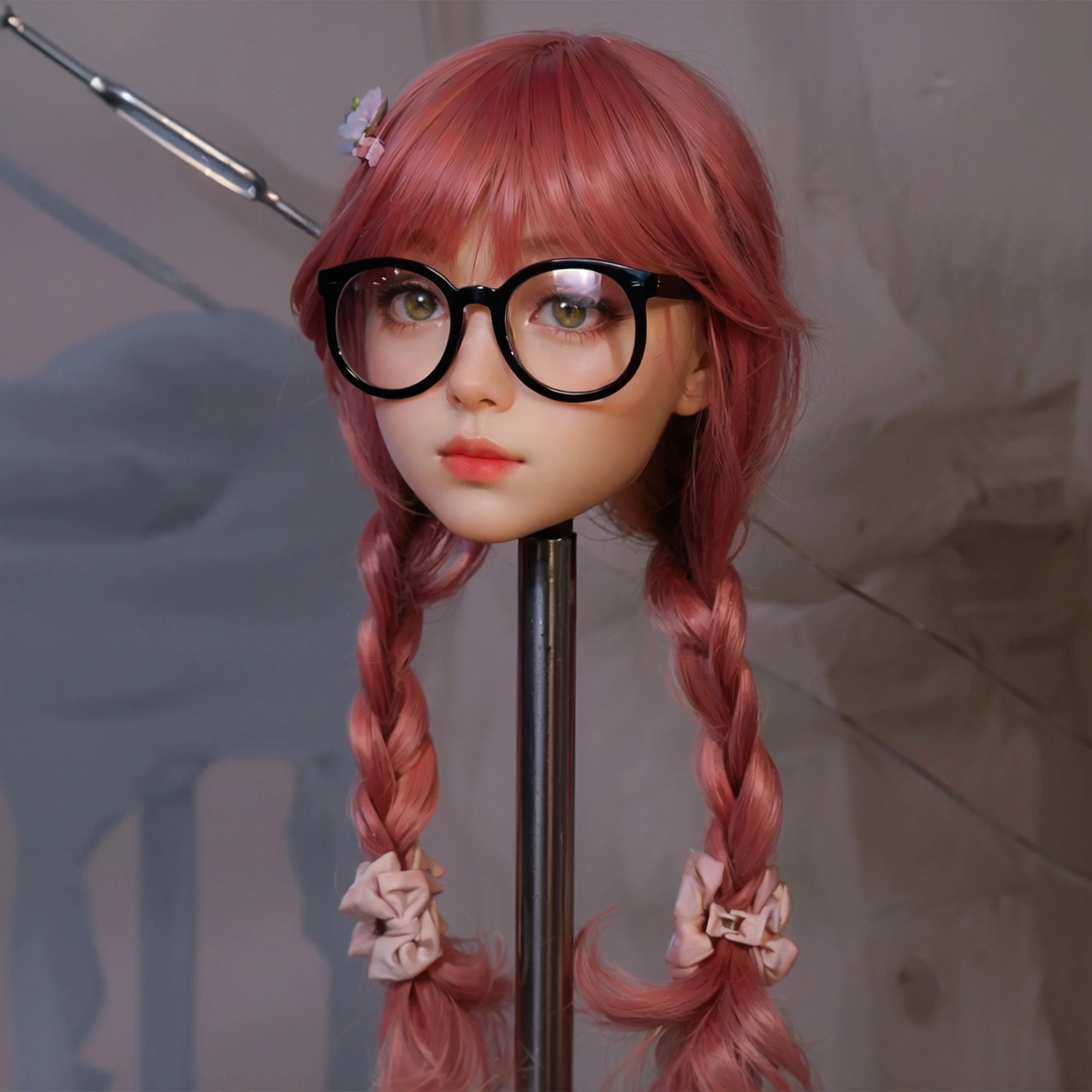 ١ -١ دمى TPE الكبيرة ذات اللون الوردي والجميل