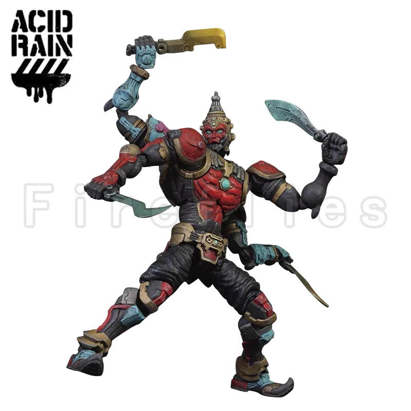 1/18 3.75inches Acid Rain Action Figure  Acid Rain Annex 2179 FAV-H15 Rakshasa-Cyan Red FAV-H16 Anubis Anime Toy Free Shipping