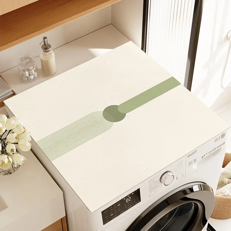 Roller washing machine cover pad，sun protection cover, refrigerator pad, dust-proof cover cloth, countertop mat, household