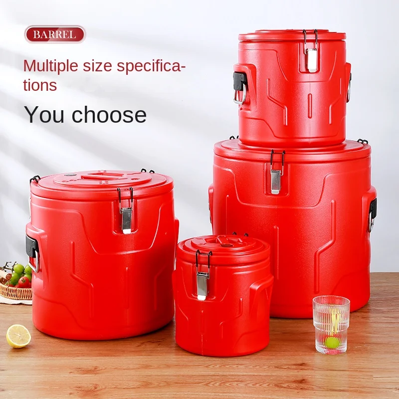A Set Of 4/5 Insulated Buckets For Food Heating And Cooling, Insulated Food Storage, And Containers