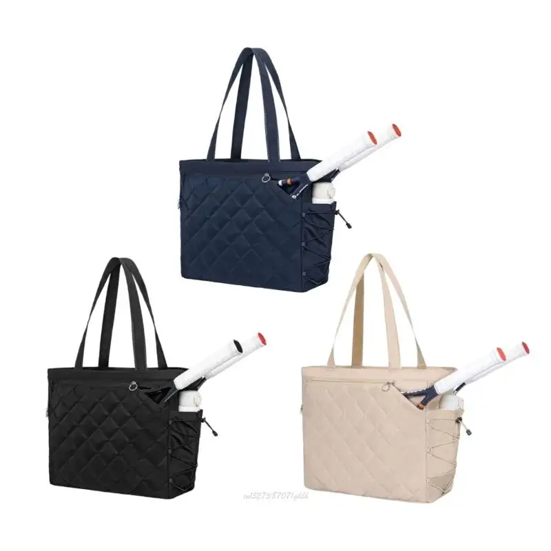 

X5XA Tennis Toted Bag Women Men Large Sports Handbag Tennis Racket Bag Tennis Bag