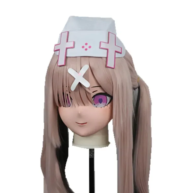 

(B87) Индивидуальная спасательная маска для трансвеститов с корпусом, силиконовая аниме Sukoya Kana Kigurumi, маска для косплея