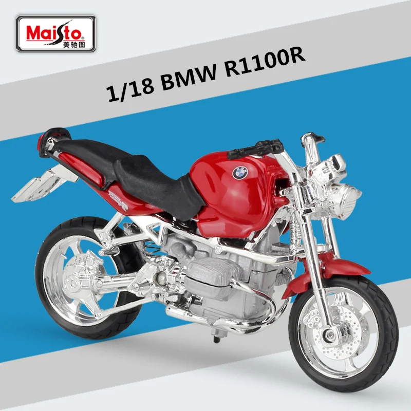 

Maisto 1:18 BMW R1100R сплав уличная гоночная модель мотоцикла Diecasts & Toy маленький масштабная модель автомобиля коллекционное украшение Рождественские подарки