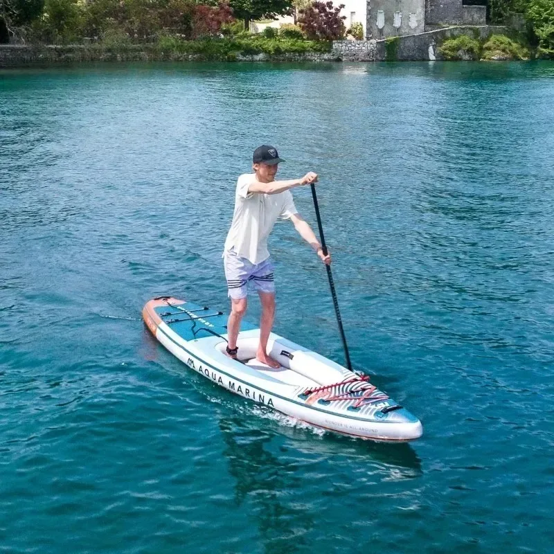 340 سم 402 سم CASCADE TANDEM-لوح مجداف وقوف قابل للنفخ، قارب كاياك، سوب طوف، صياغة، مقاعد مفردة ومزدوجة