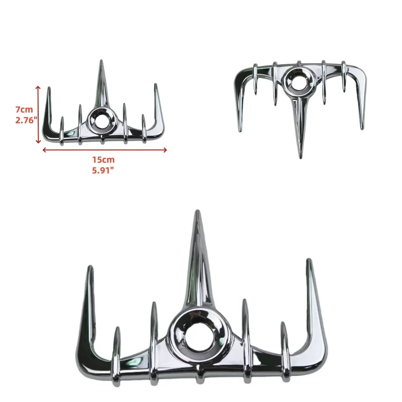 

Chrome Motorcycle Tank Trim Decoration Cover Fairing Accessories for Honda Gold Wing GL1800 2001-2011
