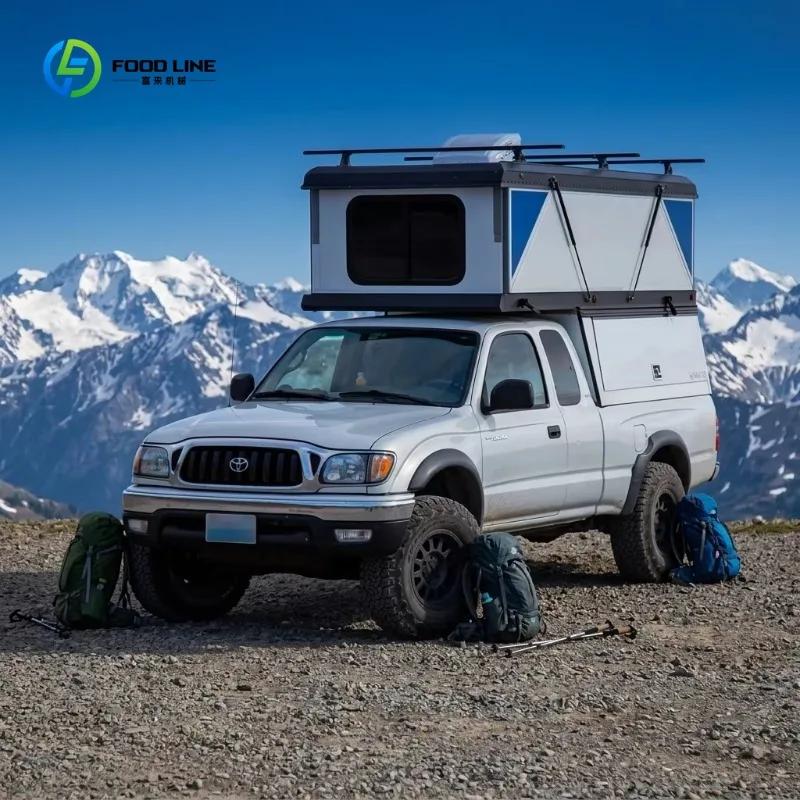 Heavy Duty Truck Canopy Pop up Tent for Pickup Truck Canopy Shell Off-Road Camping Awning Waterproof Shelter Customized