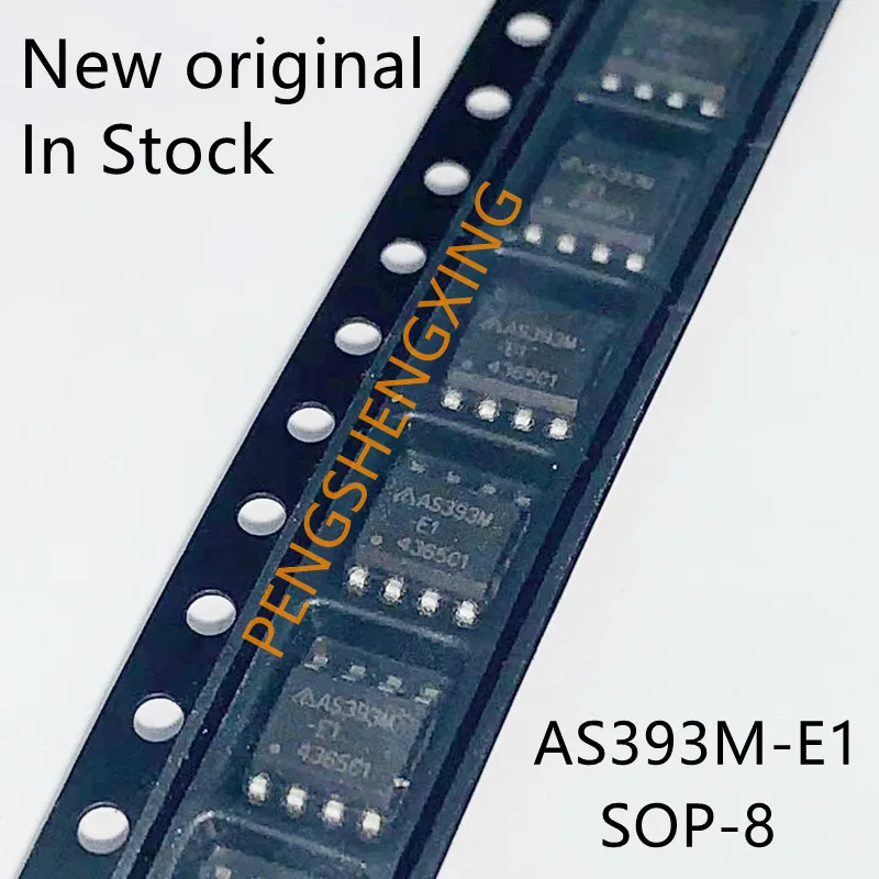 10 Stks/partij AM393 AS393M AS393M-E1 AS393MTR-E1 Sop-8 Nieuwe Originele Spot Hot Koop
