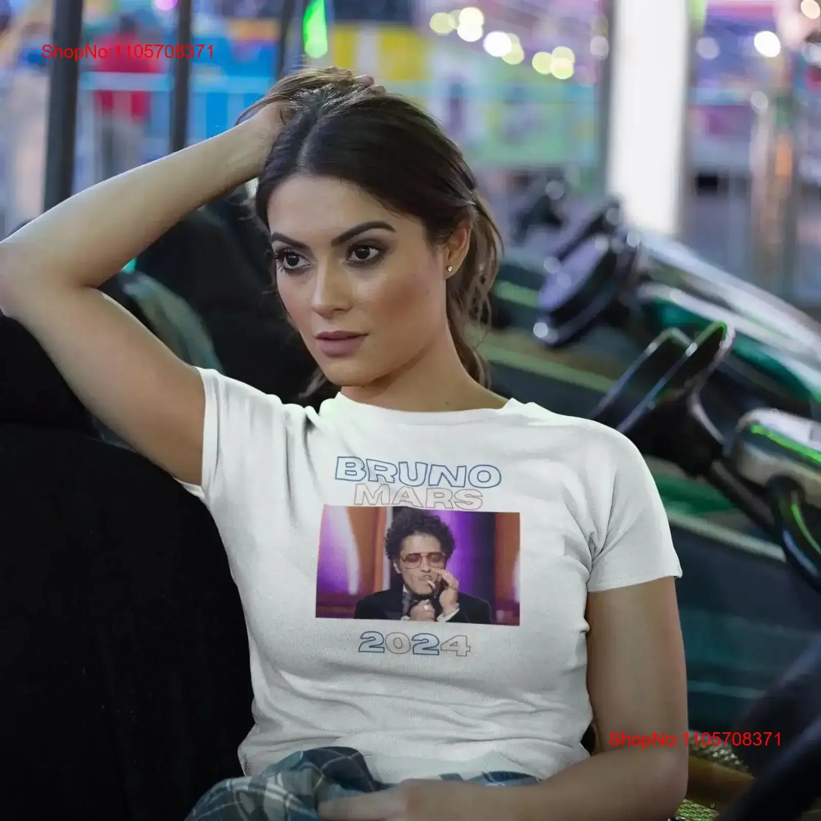 Bruno Mars Tour 2024 High quality Retro Concert T Shirt for Music Lovers marry you merch vintage Washed Unisex fashion