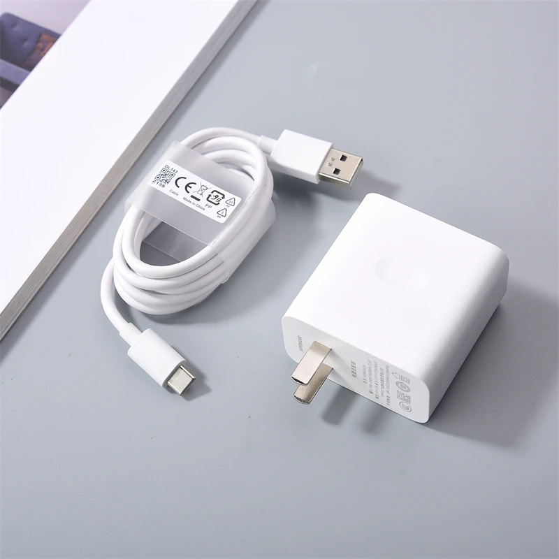 OPPO 80W Super VOOC Charger For OPPO Find N2 X5 X3 X2 A1 Pro VOOC/Dart Fast Charge EU/US Adapter For ACE Reno8 T 9 7 6 5 Oneplus - náhled 4