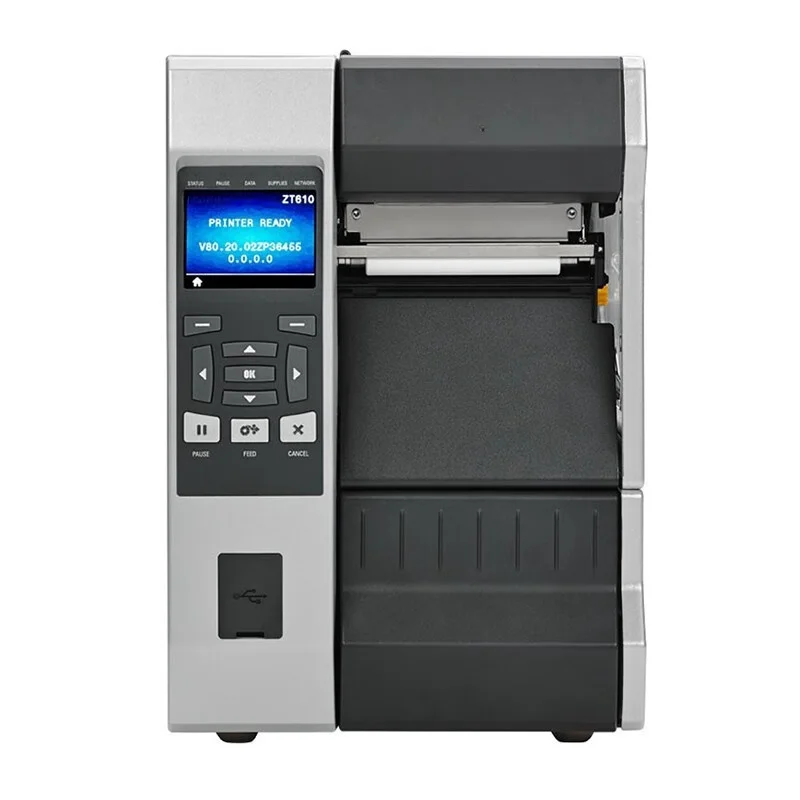 High Performance Zebra ZT610 Desktop 600dpi Barcode Printer with Thermal Transfer and Direct Thermal in Stock