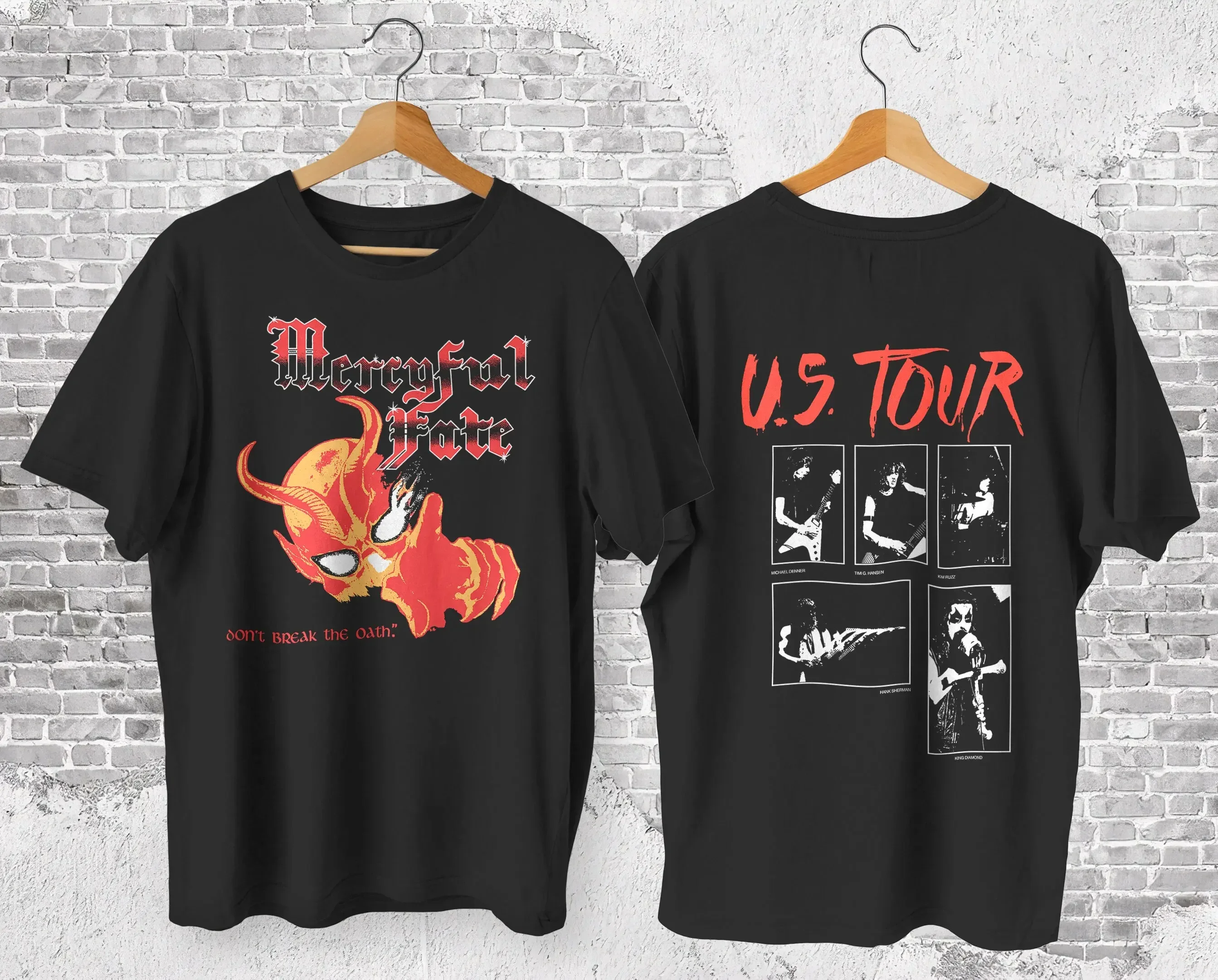 Mercyful Fate (T-Shirt) Don'T Break The Oath  U.S. Tour '84