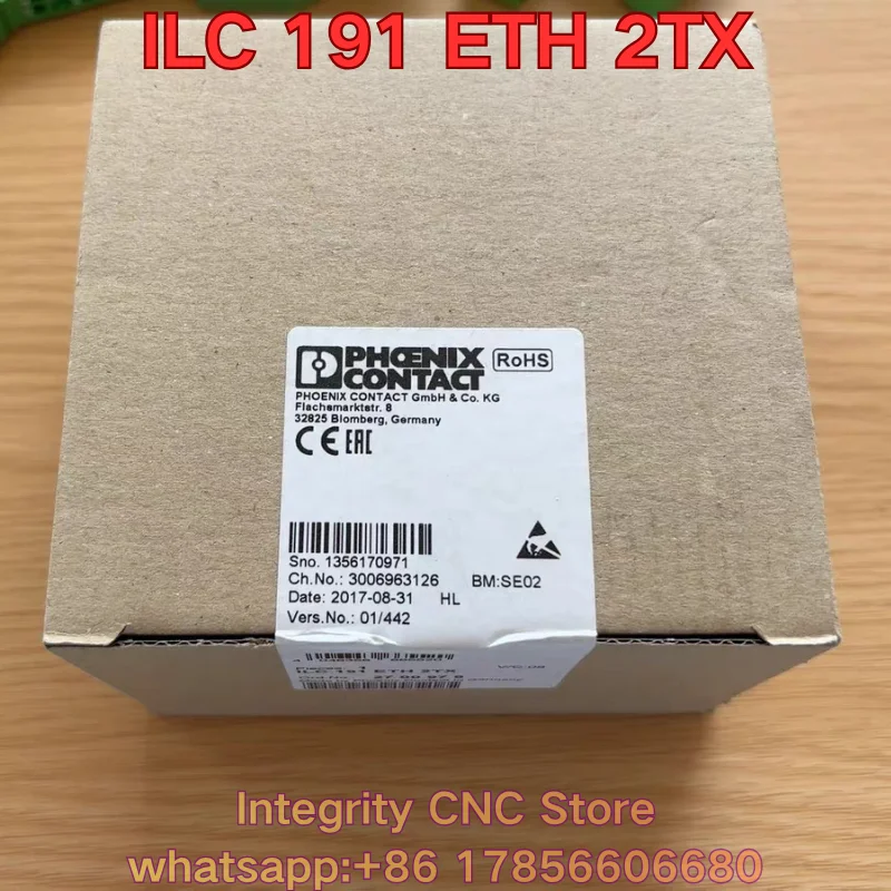 New ILC 191 ETH 2TX PLC module 2700976