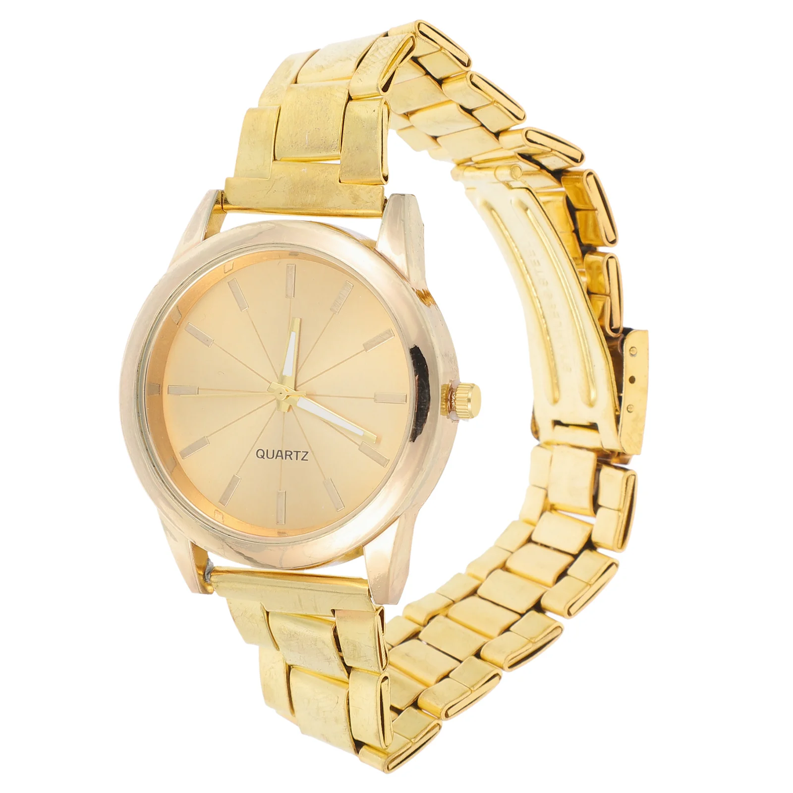 

Women's Stainless Steel Quartz Watch Gold Elegant Fashion Dress Timepiece for Valentine's Christmas Birthday Gift