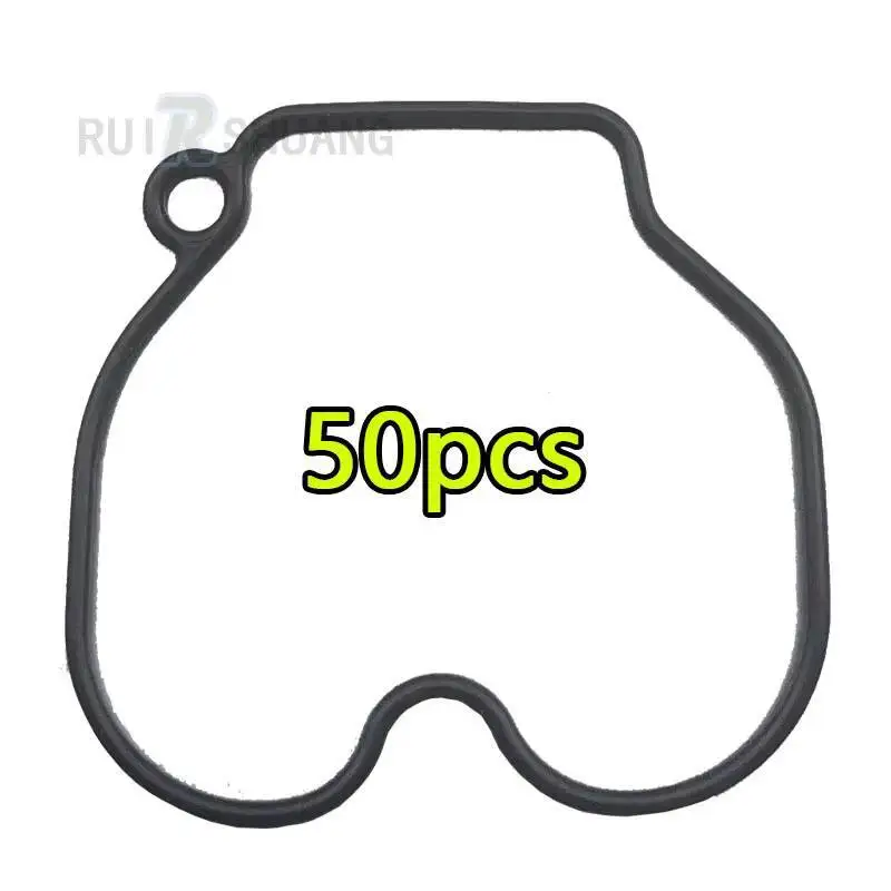 Junta de sellado de cámara flotante de carburador, venta al por mayor, 50 Uds., 100 Uds. Para Keihin Honda 50 DIO SCV100 SCR100 CBF STORM 125