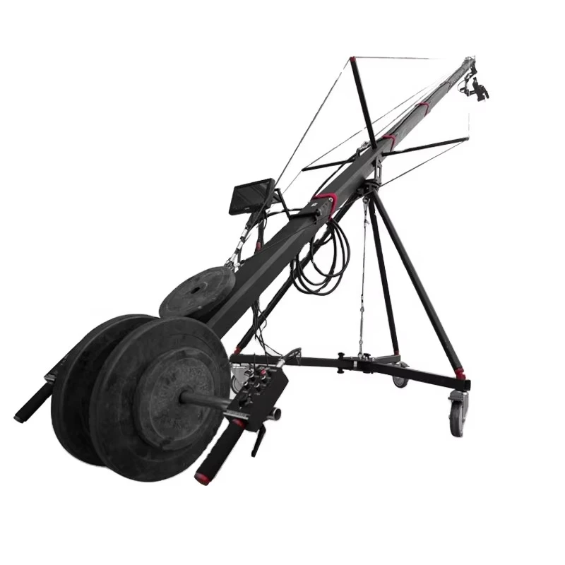 130MM Camera Arm Crane Controller Electric Gimbal Pan Tilt Rotate Shootingabilizer Monitor
