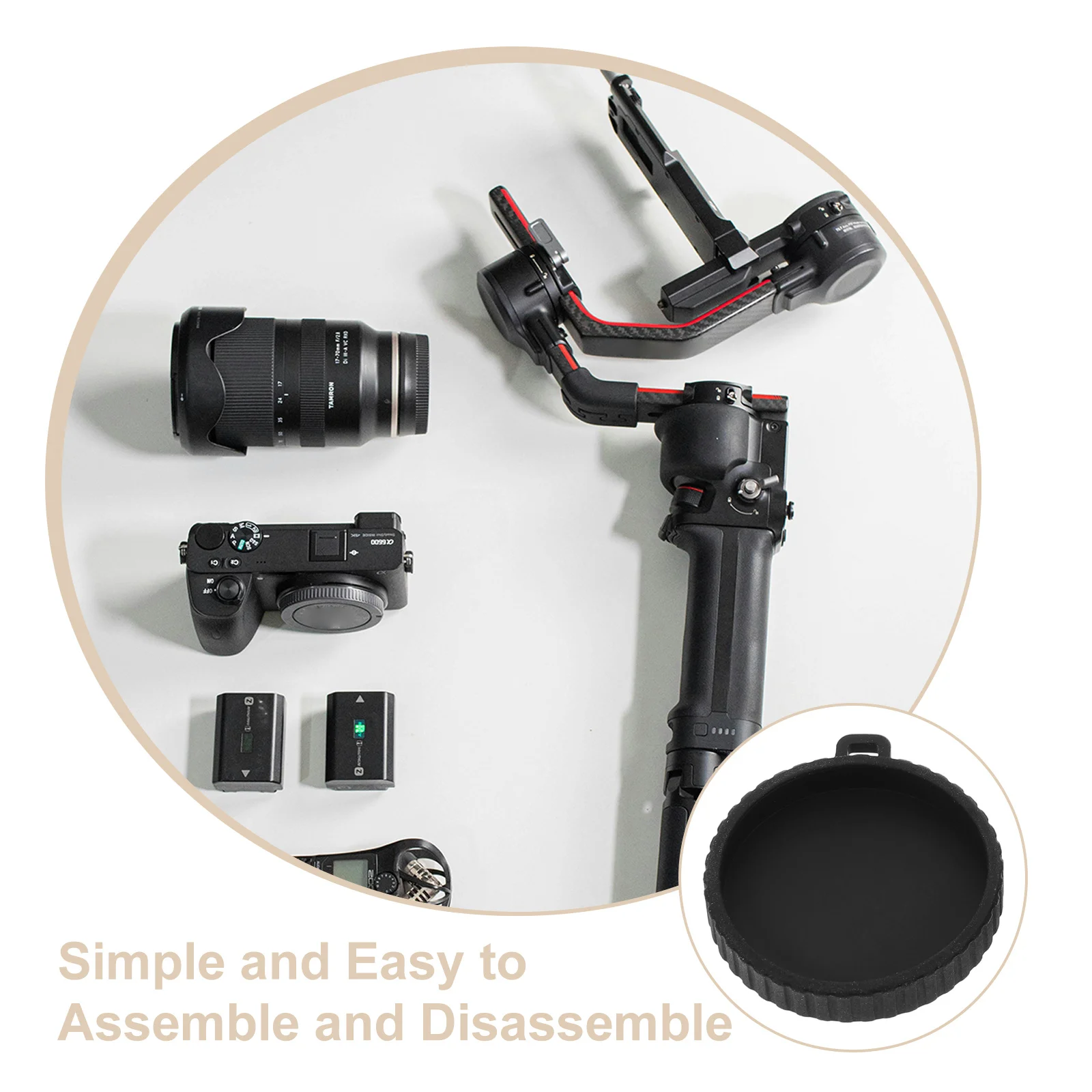 15Pcs Camera Lens Cap Silicone Protective Cover Waterproof Anti-Scratch Lens Protector for Travel Camera