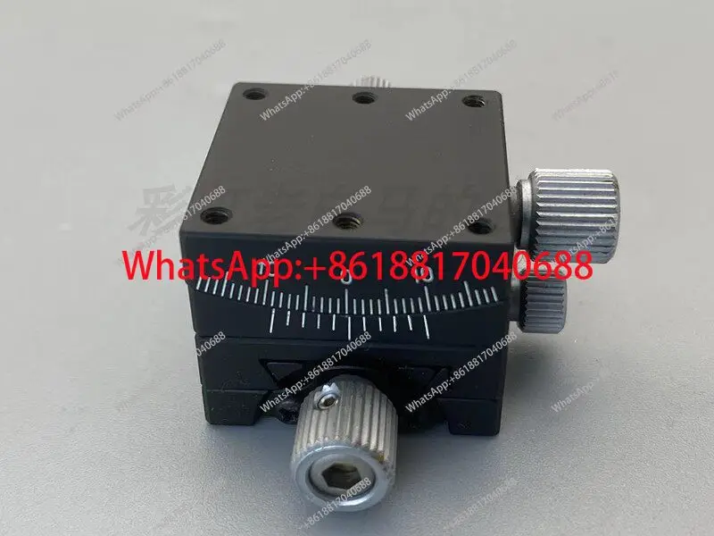 

Прецизионный поворотный столик с тонкой регулировкой угла наклона, малый наклонный столик GOH-25A40, столик 25 мм