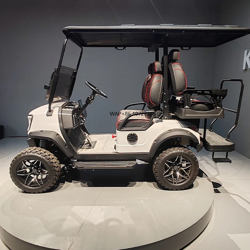 4 / 6 Seat Seater Club Car Electric Carrito De G Wagon Seats Petrol Ezgo Golf Electric Cart Electrico Off Road Golf Cart