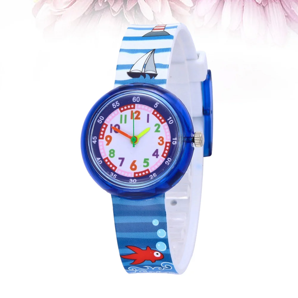 

Adorable Cartoon Kids Watch Quartz Movement Creative Design for Children Birthday Gift Lovers Casual Wear Cute Timepiece
