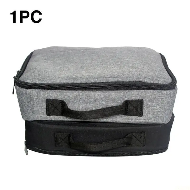 

B03F Travel Storage Bag Projector Convenient Carry for Case Detachable Divider Holder