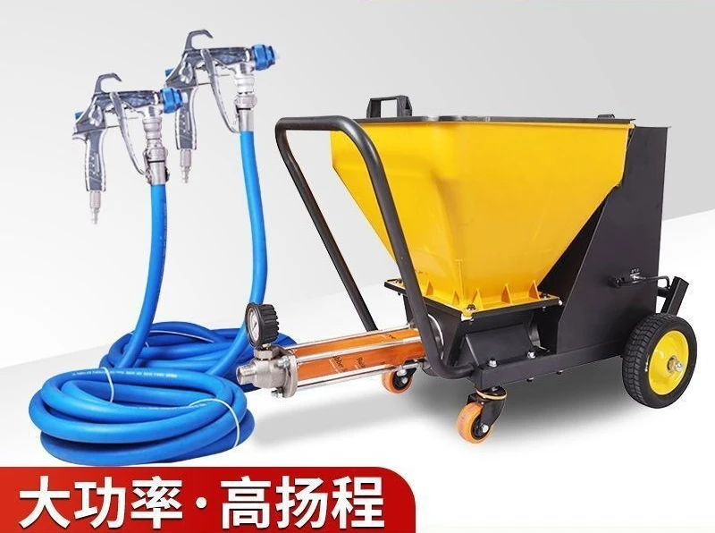 Real stone paint spraying machine