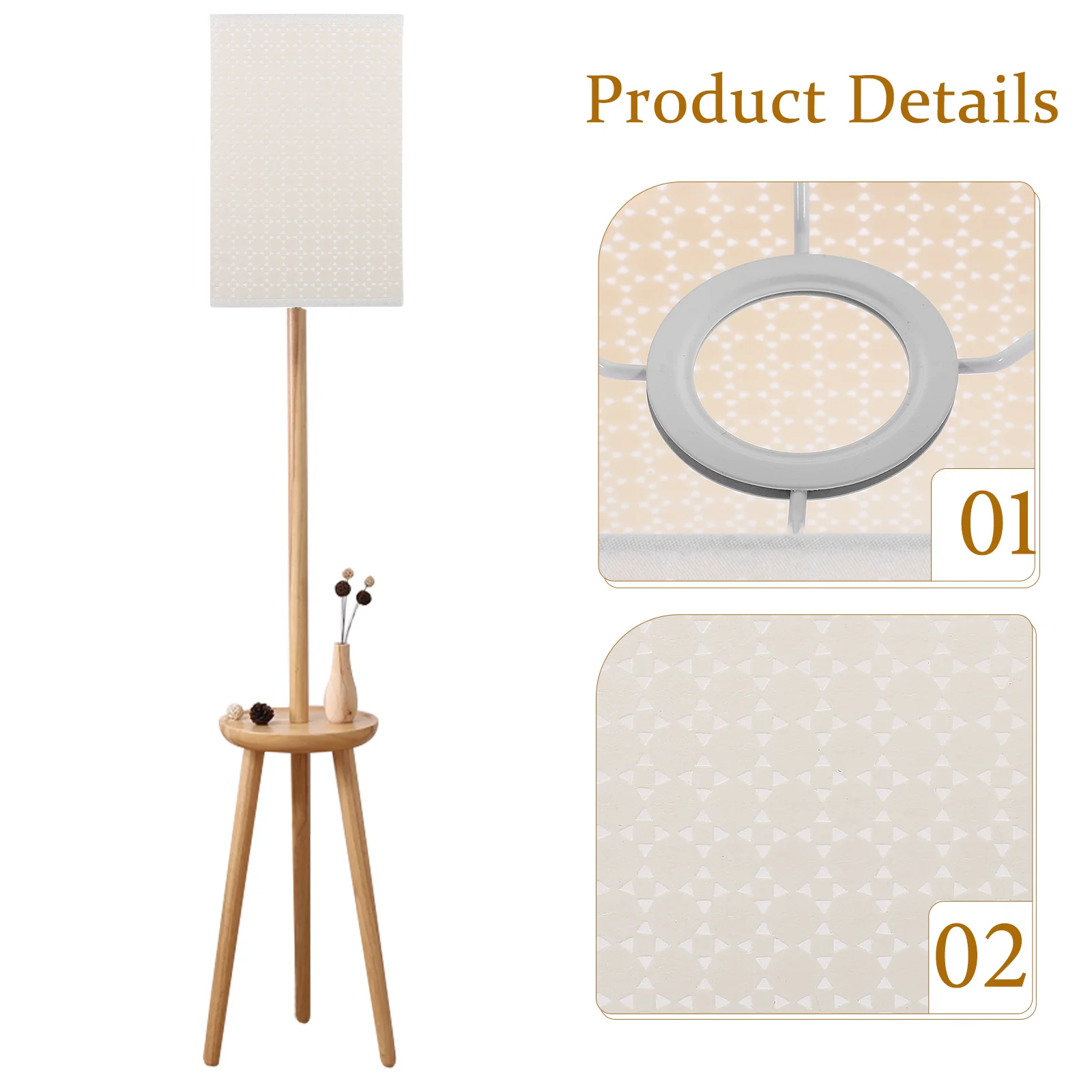 

Floor Lamp Shade 24 Inch Large Modern Replacement Lampshade For Bedroom Living Room Study Decorative Light Cover