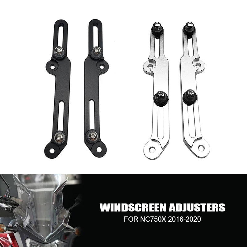 

Windscreen Adjusters CNC Aluminum Windshield Bracket For HONDA NC750X NC 750X 2016 2017 2018 2019 2020 Motorcycle Accessories