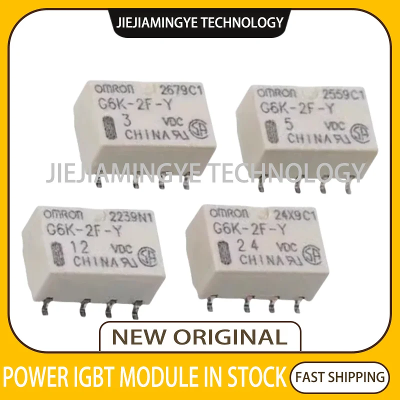 NEW relay SMD G6K-2F-Y-3VDC G6K-2F-Y-4.5VDC G6K-2F-Y-5VDC G6K-2F-Y-12VDC G6K-2F-Y-24VDC G6K-2F-5VDC G6K-2F-12VDC G6K-2F-24VDC