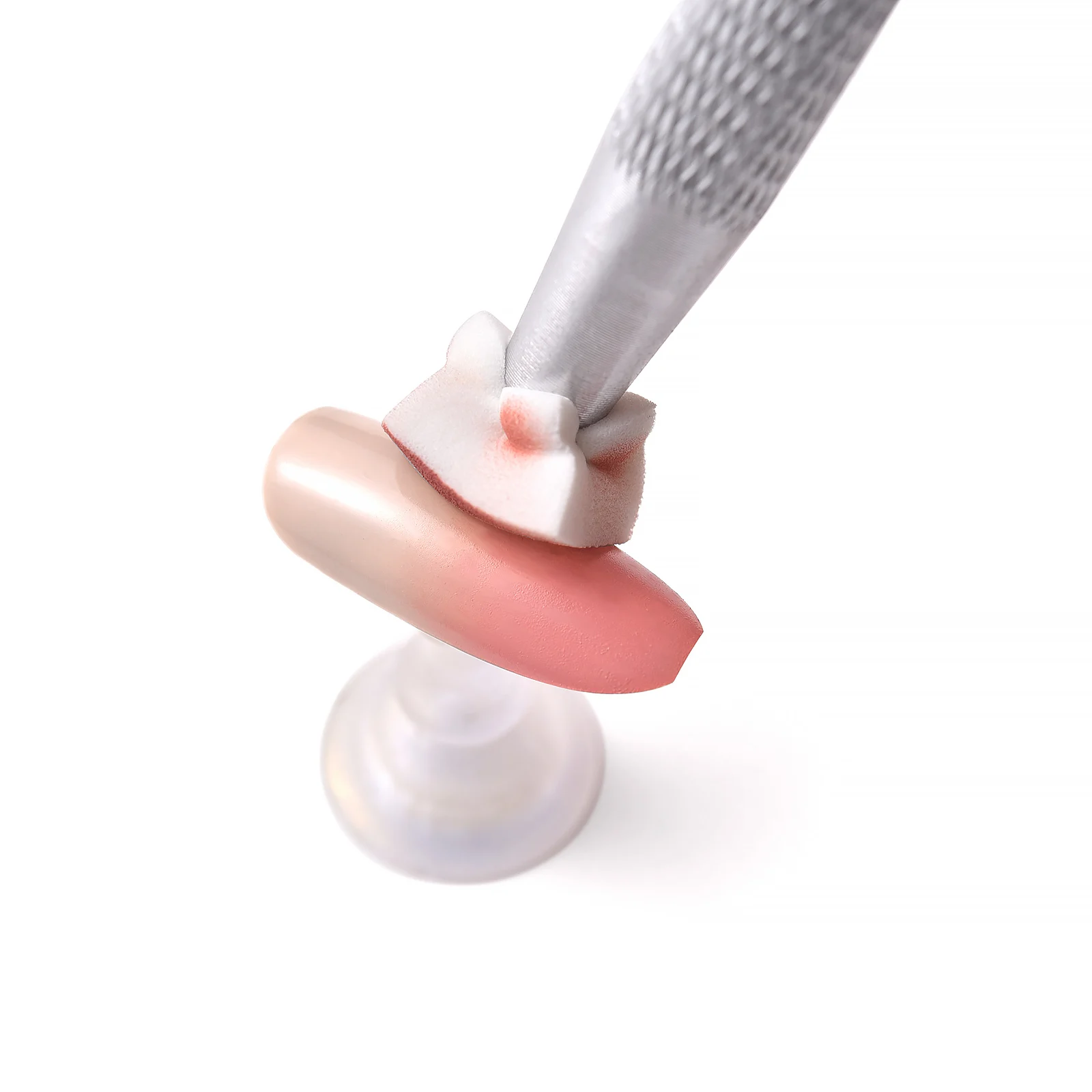 100/50 قطعة مربع مسمار الفن الإسفنج مجموعة التدرج فرش الأظافر هلام البولندية DIY تصميم مسمار الإسفنج انتزاع القلم مانيكير لوازم أدوات #5