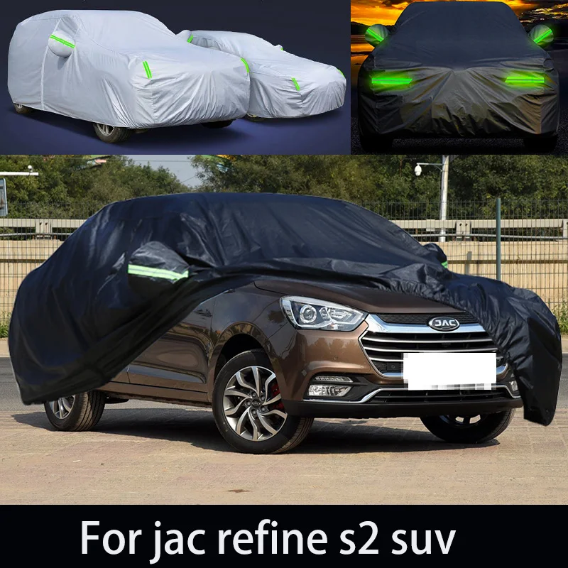 For jac refine s2 suv auto anti snow, anti freezing, anti dust, anti peeling paint, and anti rainwater.car cover protection