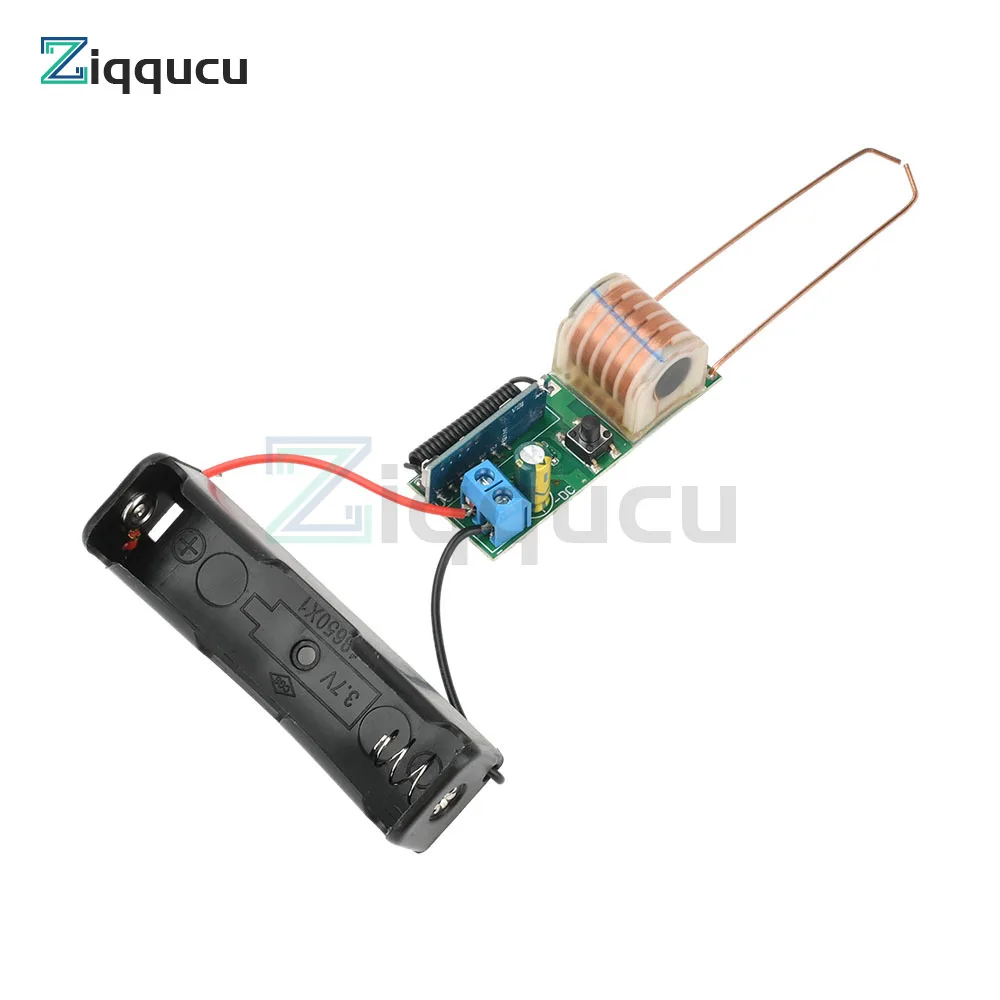 

DC 3.7V Arc Igniter High Voltage Module Remote Control Arc Igniter Lighter High Voltage Generator Booster Coil