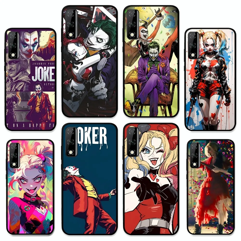 

Cartoon Joker And Harleen Quinzel Phone Case For Huawei Y9 6 7 5 Prime Enjoy 7s 7 8 Plus 7a 9e 9plus 8E Lite Psmart Shell