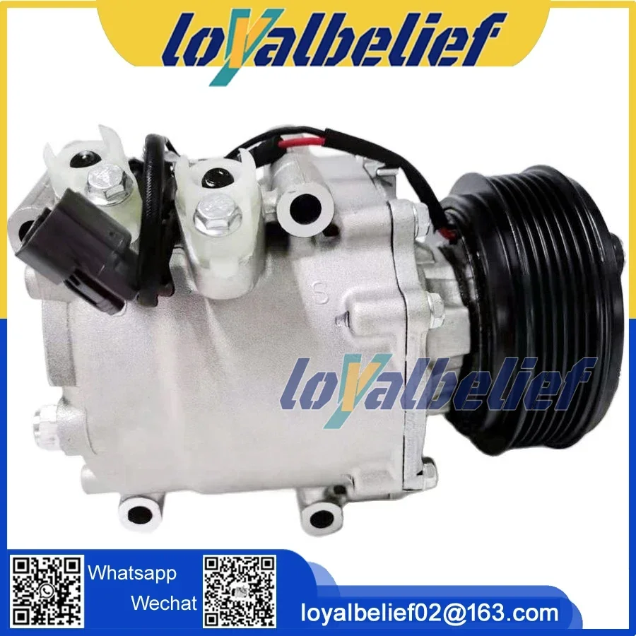 New TRSA090 AC Compressor For Honda FR-V FRV BE 2004 2005 2006 2007 2008 2009 38810-RJH-006 38810RJH006 SANDEN 3663 105mm 4PK