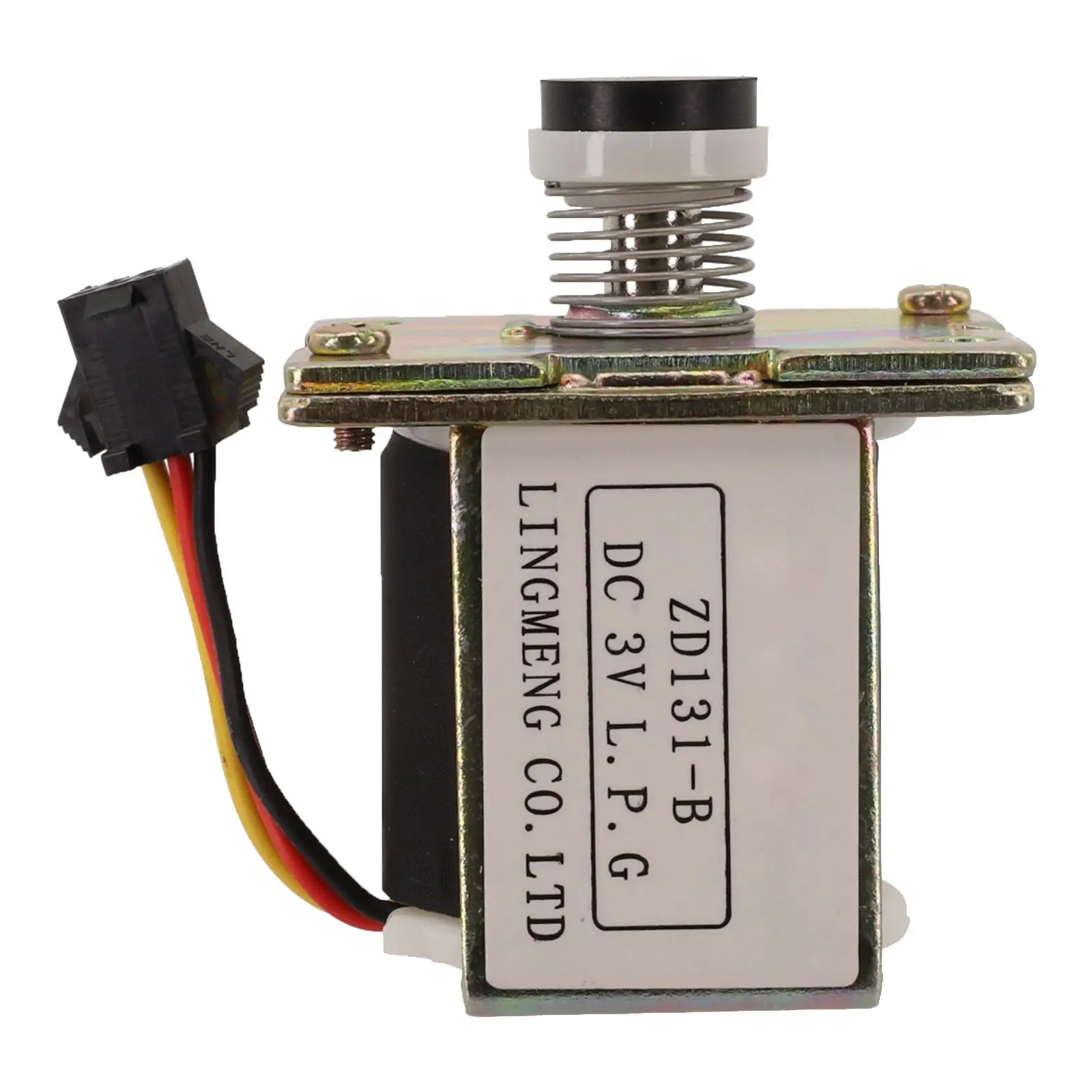 1pc DC3V ZD131-B Solenoid Valve For Gas Water Heater With 14mm Diameter Rubber Head Home Improvement Accessories