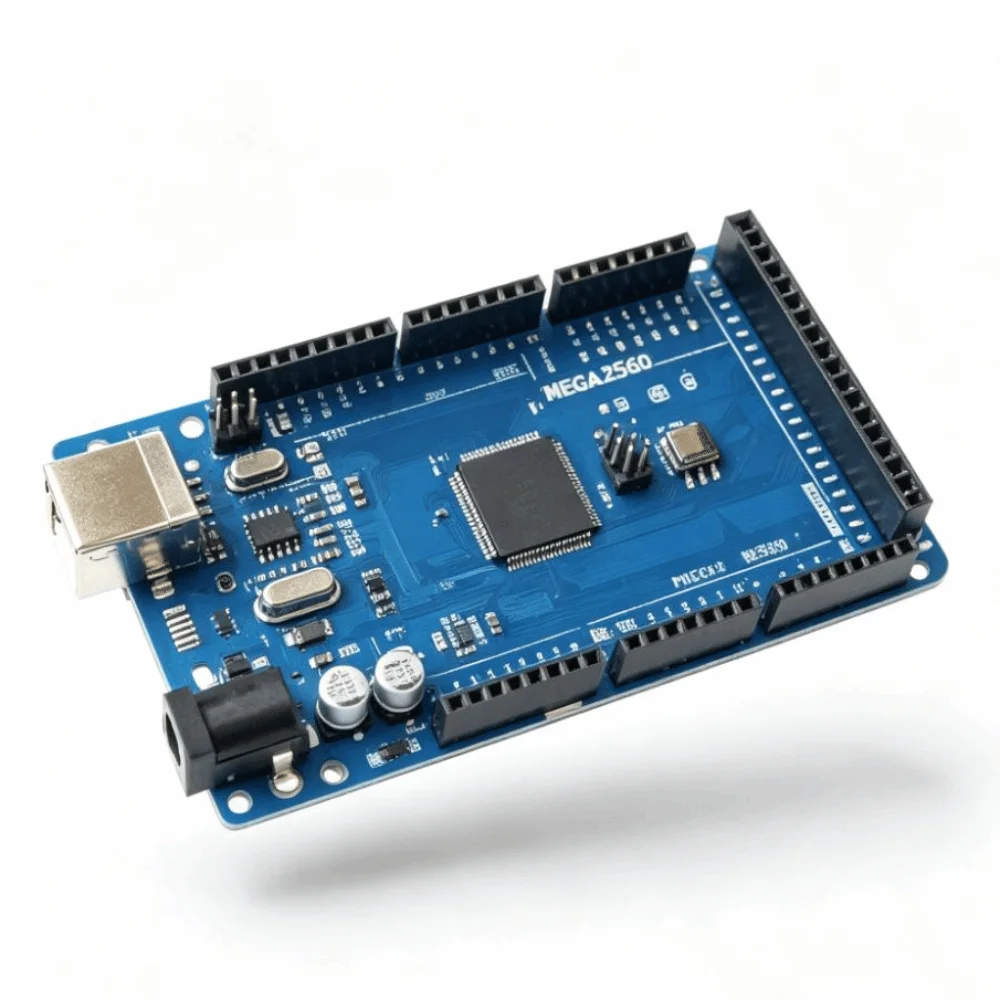 ATmega2560-16AU Mega2560 R3 Development Board CH340G Chip USB Type B Microcontroller Board USB Data Cable 5V Operating Voltage