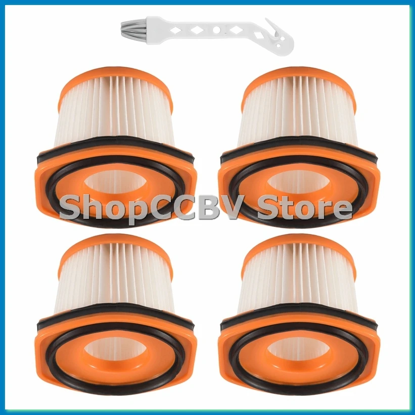 

4 Pack Replacement Vacuum Filter for Wandvac System WV360 WS620 WS630 WS632 WS632BLBRN WS632GDBRN,Part XFFWV360-A50M