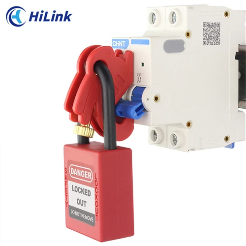 Imagen 1 del producto Nuevo diseño en forma de conejo, cerradura de equipo eléctrico Industrial, etiquetado de bloqueo de disyuntor multifunción sin herramientas