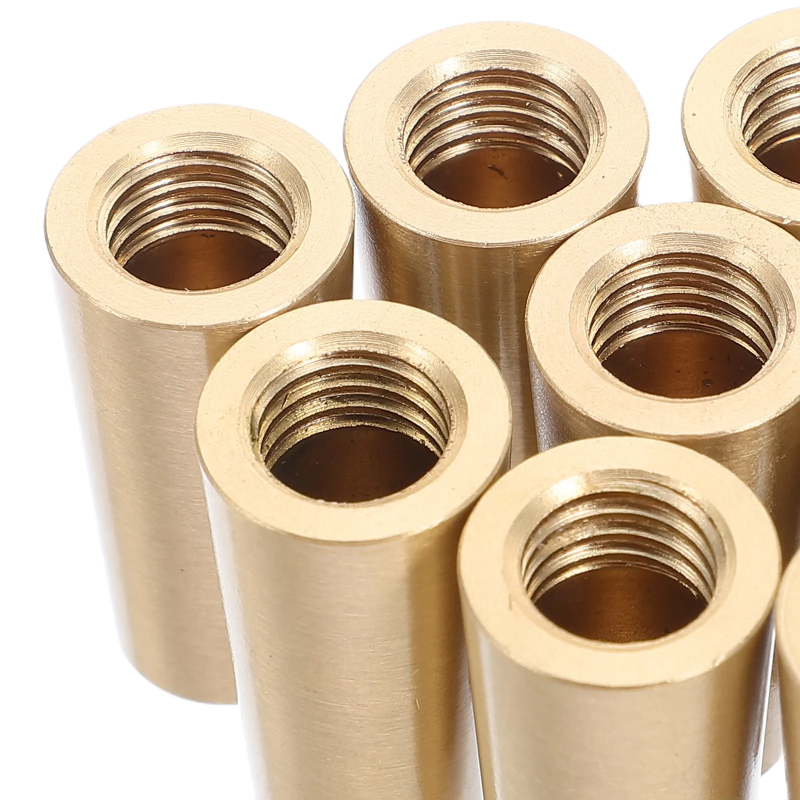 8Pcs Brass Furniture Leg Kit Solid Conical Base for Wood Tray Cutting Board Jewelry Box Feet Display Riser Support