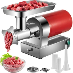 Electric Meat Grinder, 661 Lbs/Hour1100 W Meat Grinder Machine, 1.5 HP Electric Meat Mincer with 2 Grinding Plates YX143TB