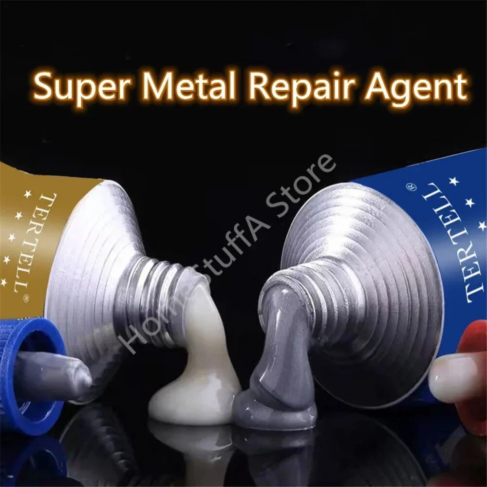 100g Magic Repair Glue AB Metal Cast Iron Repairing Adhesive Heat Resistance Cold Weld Metal Repair Adhesive Agent Caster Glue