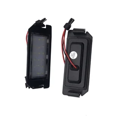 2PCS LED License plate light For Hyundai I10 I20 tiburon coupe Veloster FS XG30 Terracan HP Kia Rio Picanto TA Soul