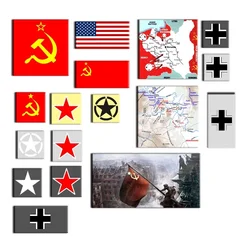 U.S.A wielka brytania flaga narodowa mapa nowoczesny żołnierz MOC SWAT broń wojskowa playmobil figurki klocki do budowy cegła mini zabawki