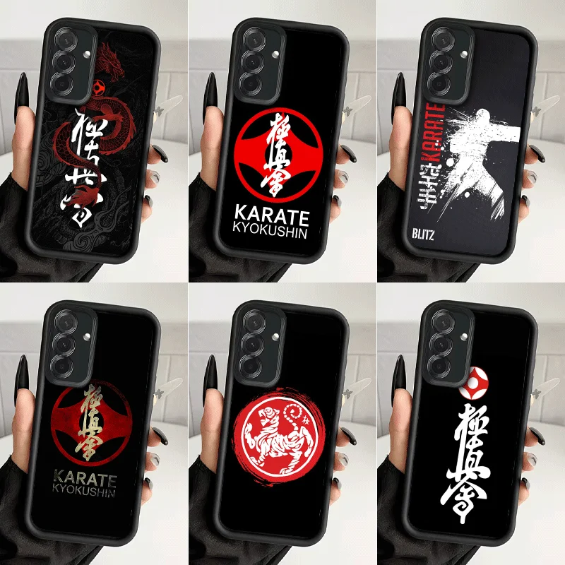 Karate Oyama Kyokushin Shockproof Phone Case For Samsung A13 A14 A15 A16 A17 A33 A34 A35 A36 A37 A53 A54 A55 A56 A57 A23 A24 A25