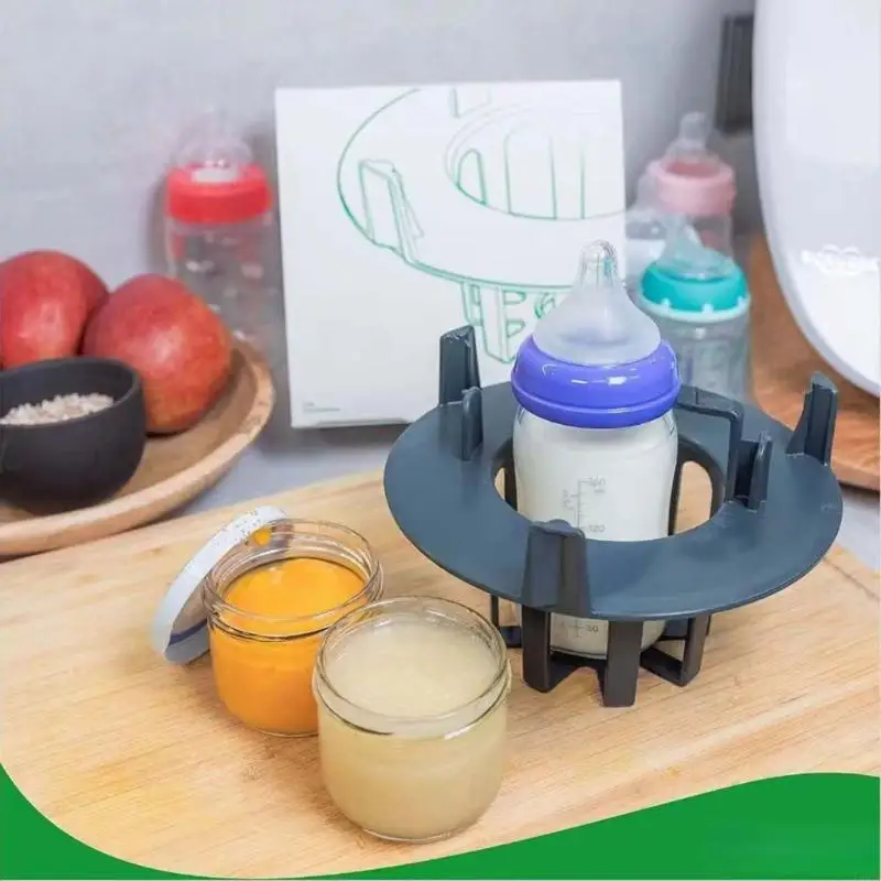 u0de 2pcs تدفئة حليب الأطفال تقف