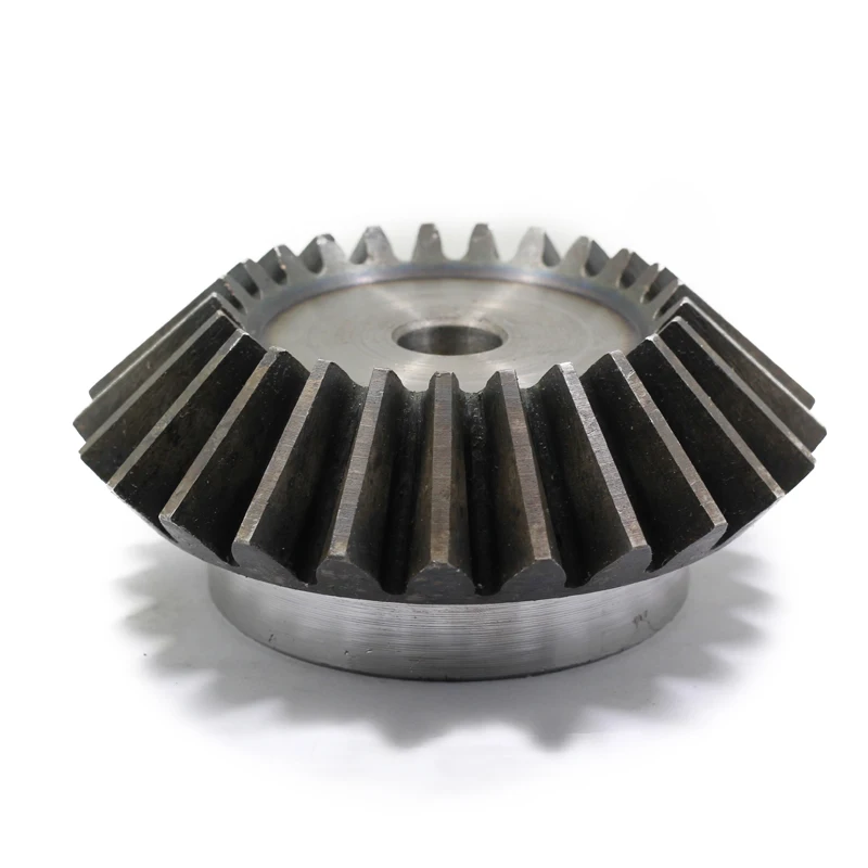 Bevel Gears 90° 1:1 Ratio AISI 1045 Hardened Teeth 1/1.5/2/3M Module 15-40T AGMA 9 for Machinery/Robotic/Automation