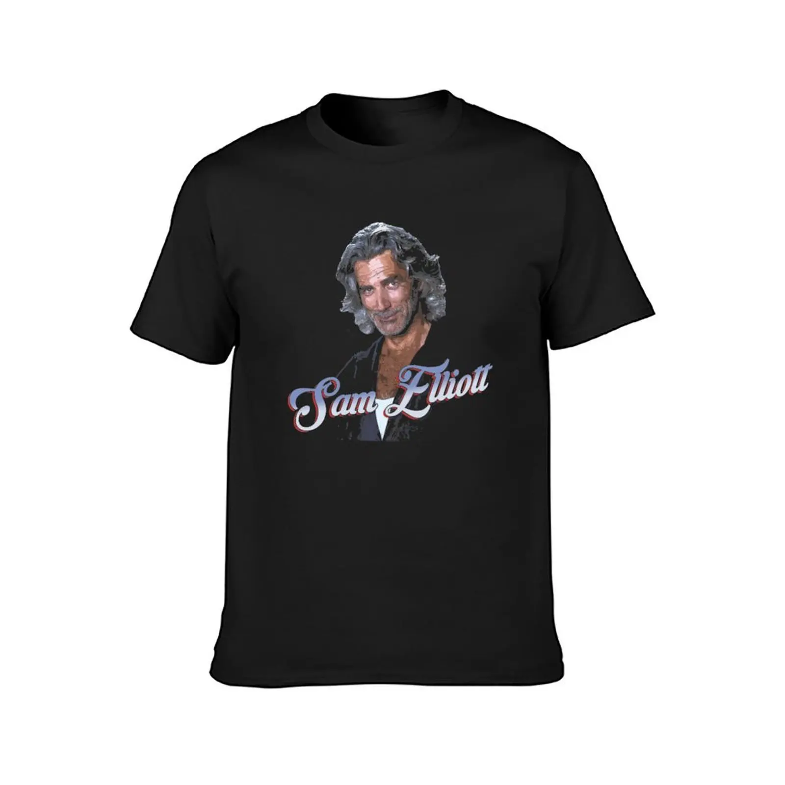 Sam E lliott as Wade Garrett from Roadhouse T-Shirt blacks sublime heavy weight t shirts for men