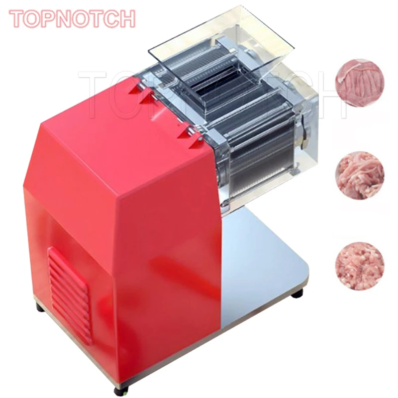 110v 220v Red Meat Slicer Household Meat Grinder Commercial Meat Shredder Cutting Machine