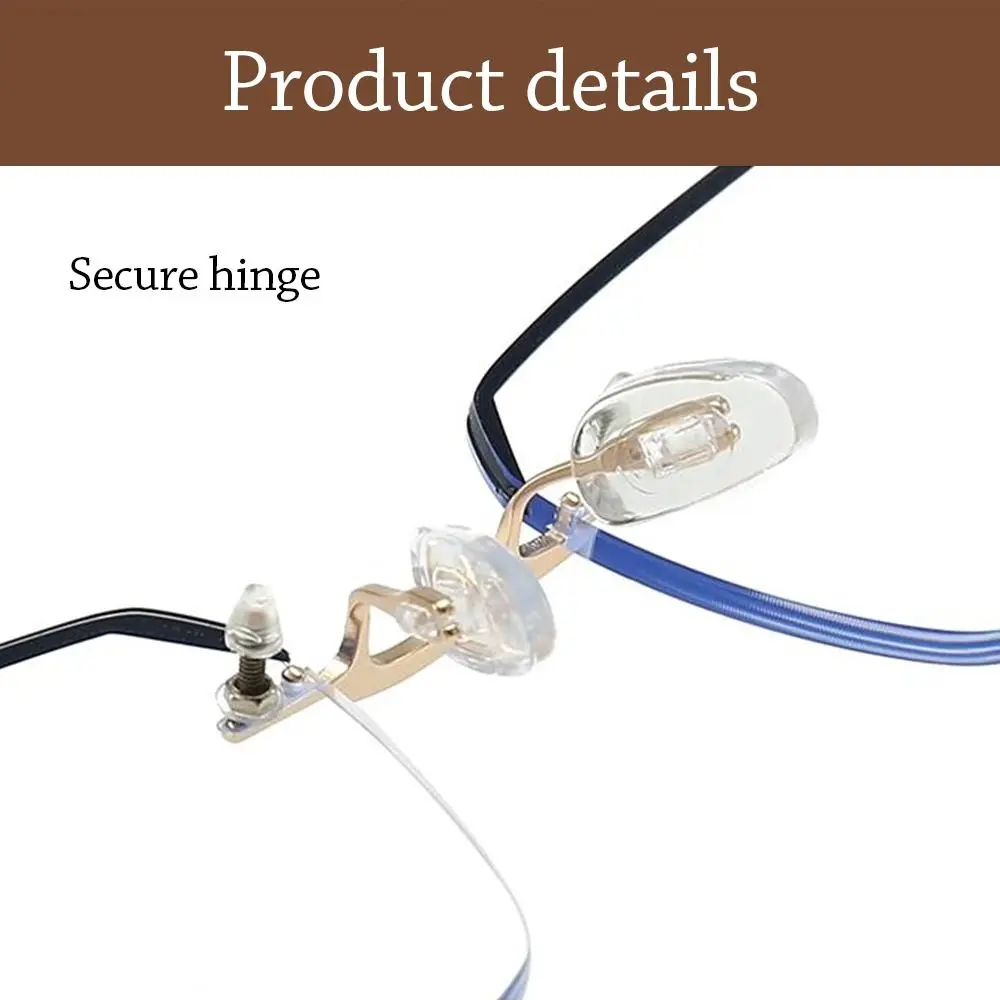 

Blue Ray Blocking Anti-Blue Light Reading Glasses Business Ultralight Square Eyeglasses Metal Eye Protection