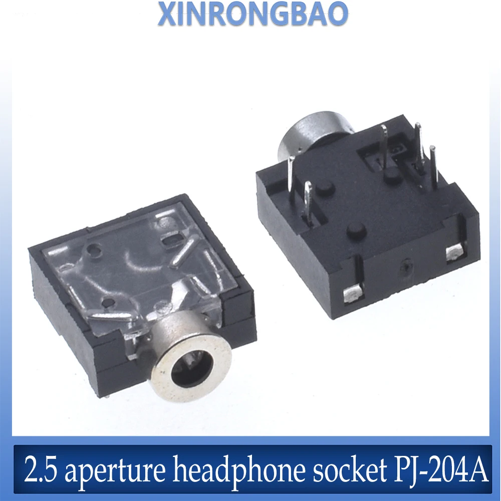 10PCS PJ-204A 2.5Mm…