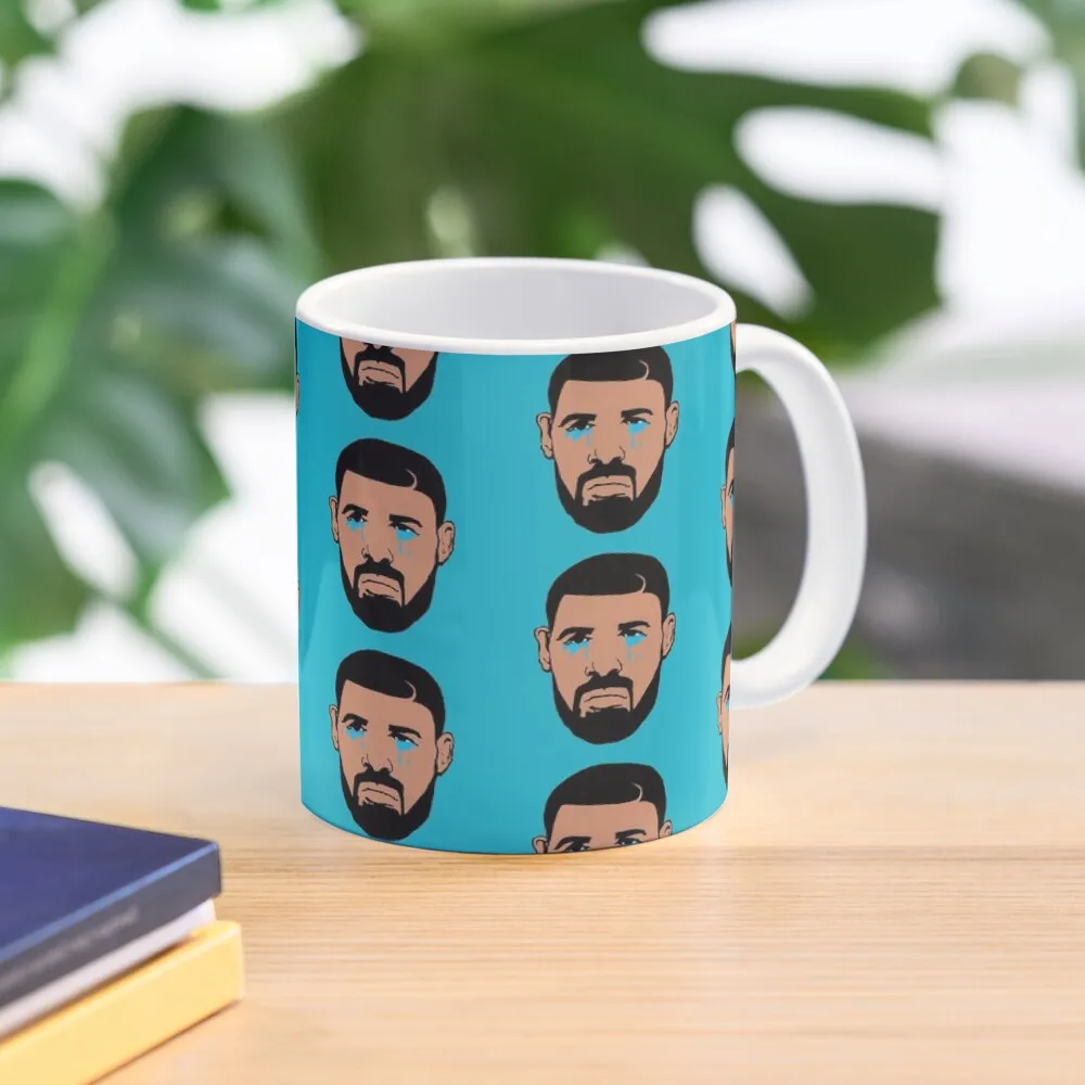 Sad X Drake Classic  Mug Gifts Drinkware Image Handle Round Tea Simple Photo Design Picture Printed Cup Coffee